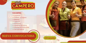 POLLO CAMPERO Nuevas Vacantes Disponibles